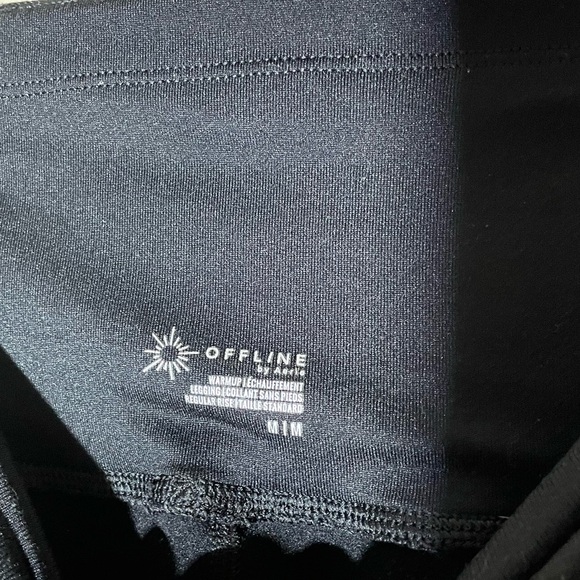 Offline by Aerie Black High-Waisted Leggings Size M - Picture 3 of 4